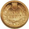 Image 2 : 1876 1C PR66 Red and Brown Cameo NGC. A chestnut-gold 