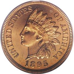 1895 1C PR65 Red Cameo PCGS. Both sides are fully lust 