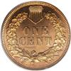 Image 2 : 1896 1C PR65 Red Cameo PCGS. A cameo-like effect is es 