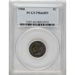 1900 1C PR66 Brown PCGS. The surfaces are a melange of 