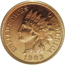 1903 1C PR66 Red PCGS. David Bowers (1996) writes of t 