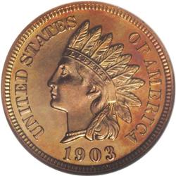 1903 1C PR68 Red NGC. A coin guaranteed to elicit inst 