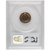 Image 4 : 1904 1C PR65 Red Cameo PCGS. This bright yellow-gold e 