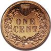 Image 2 : 1909 1C Indian PR66 Red Cameo PCGS. Bright copper-gold 