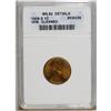 Image 1 : 1909-S VDB 1C --Cleaned--ANACS. MS60 Details. Even copp 