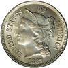 Image 1 : 1887 3CN MS66 PCGS. A scarce, low mintage business str 