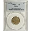 Image 1 : 1937-D 5C Three-Legged AU55 PCGS. Minor highpoint wear 