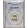 Image 1 : 1943-P 5C MS67 Full Steps PCGS. Ex: Omaha Bank Hoard. 