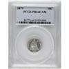 Image 1 : 1879 10C PR64 Cameo PCGS. An attractive Choice Cameo p 