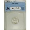Image 1 : 1903-S 10C AU55 ANACS. Bright silver-gray surfaces dis 