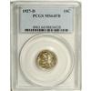 Image 1 : 1927-D 10C MS64 Full Bands PCGS. Choice and boldly imp 