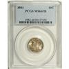 Image 1 : 1931 10C MS66 Full Bands PCGS. A scarcer date from the 