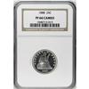 Image 3 : 1888 25C PR66 Cameo NGC. A stunningly beautiful, all-w 