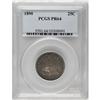 Image 1 : 1890 25C PR64 PCGS. The obverse possesses dusky golden 
