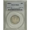 Image 1 : 1905-S 25C MS64 PCGS. Pastel tan and ice-blue shades a 