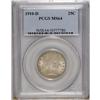 Image 1 : 1910-D 25C MS64 PCGS. Glowing luster shows through a t 