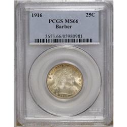 1916 25C MS66 PCGS. A well struck representative from 