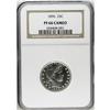 Image 3 : 1896 25C PR66 Cameo NGC. Fully brilliant with chalky-w 