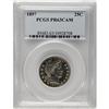 Image 1 : 1897 25C PR63 Cameo PCGS. Golden peripheral toning add 