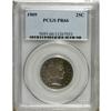 Image 3 : 1909 25C PR66 PCGS. If one examines the proof mintages 