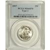 Image 3 : 1917 25C Type Two MS66 Full Head PCGS. The outstanding 