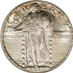 1917-S 25C Type Two MS67 Full Head PCGS. While some Fu 