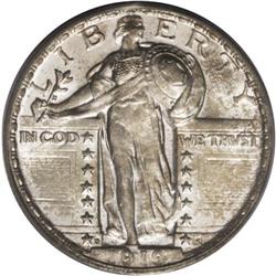 1919-D 25C MS65 PCGS. Few examples of this date are se 