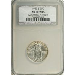1923-S 25C --Improperly Cleaned--NCS. AU Details. This 