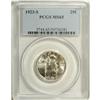 Image 3 : 1923-S 25C MS65 PCGS. A gorgeous satiny sheen emanates 