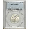 Image 1 : 1924 25C MS65 Full Head PCGS. Bright fully lustrous su 