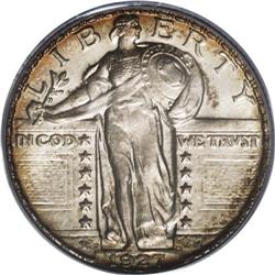 1927-D 25C MS66 Full Head PCGS. A rare, low-mintage is 