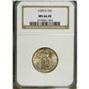 Image 3 : 1928-D 25C MS66 Full Head NGC. Glints of pearl-gray an 