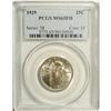 Image 1 : 1929 25C MS65 Full Head PCGS. Vivacious luster sweeps 