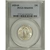 Image 3 : 1929-D 25C MS65 Full Head PCGS. Lightly dappled gold t 
