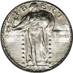 1930 25C MS67 Full Head PCGS. Philadelphia coined slig 