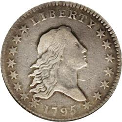 1795 50C 2 Leaves--Scratched, Cleaned--ANACS. VF30 Det 