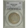 Image 1 : 1803 50C Large 3 VF30 PCGS. O-103, R.3. A well struck 