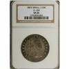 Image 1 : 1803 50C Small 3 VF35 NGC. O-104, R.3. Faint mint lust 