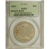 Image 3 : 1807 50C Draped Bust AU55 PCGS. O-105, R.2. A die lump 