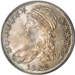 1808/7 50C MS64 PCGS. O-101, R.1. Although the Overton 