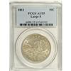 Image 3 : 1817 50C AU50 ANACS, O-103, R.2, lustrous with light, 