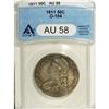 Image 1 : 1811 50C Large 8 AU58 ANACS. O-104, R.1. A long die cr 