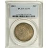 Image 1 : 1813 50C AU58 PCGS. O-103,R.2. Exquisitely struck thro 