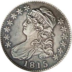 1815/2 50C --Cleaned--ANACS. XF40 Details. O-101, R.2. 