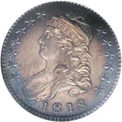 1818/7 50C Large 8 MS62 NGC. O-101, R.1. 