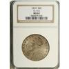 Image 1 : 1819 50C MS62 NGC. O-113, R.1. Deep cream-gray, aqua, 