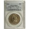 Image 3 : 1834 50C Large Date, Small Letters MS64 PCGS. O-106, R 