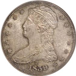 1839-O 50C MS64 NGC. Well detailed and displaying ext 