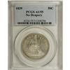 Image 3 : 1839 50C No Drapery AU55 PCGS. WB-101. A rare variety 