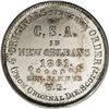Image 1 : 1861 50C Scott Token MS62 PCGS. Breen-8003. Several ye 
